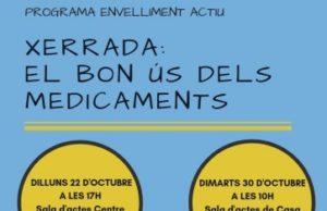 ‘El bon ús dels medicaments’ en el marc del Programa d’Envelliment Actiu