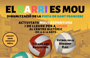 Continuen les activitats esportives dins el cicle “El barri es mou”