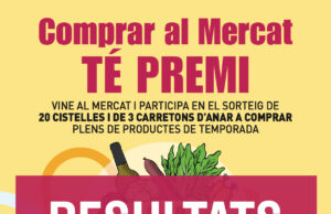 La campanya “Vine a plaça, compra al mercat” ja té guanyadors