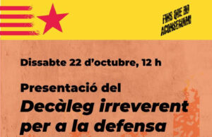 L’ANC Valls-Alt Camp presenta el Decàleg irreverent per a la defensa del català