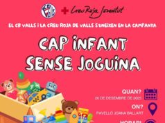 El CB Valls i la Creu Roja no volen cap infant sense joguina aquest Nadal